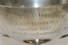 1937 South African Golf Union East London Easter Inter-Club Foursomes Trophy