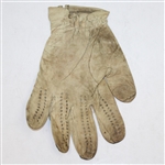 Arnold Palmer Signed Game Used Golf Glove with Copy of Letter JSA #Q64240