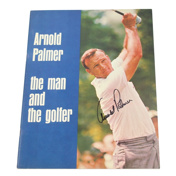 Arnold Palmer Signed Arnold Palmer - The Man and the Golfer Magazine JSA #Q49260