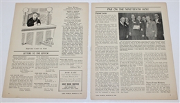 1948 Golf World Weekly Newspaper Vol I No. 39 - Pinehurst