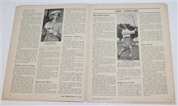1948 Golf World Weekly Newspaper Vol I No. 39 - Pinehurst