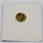 Lot of Two Arnold Palmer Lapel Umbrella Pins - One Gold Colored and other Multi-Color