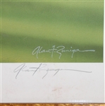 Ben Hogan Signed Ltd Edition Artist Signed Zuniga Print #84 - Framed JSA ALOA