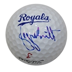  Tough Autograph George Brett Signed on His Personal Royals Logo Golf Ball JSA ALOA