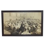 1932 British Open Champ Original Panoramic Welcome Home Champ Gene Sarazen Photo