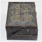 Vintage Dunlop Golf Ball Box - Hardest To Get