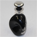 19th Hole Golf Sterling Silver Overlay Golf Decanter with Stopper