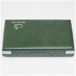 1981 Augusta National Member Gift - Green Leather Jewelry Box