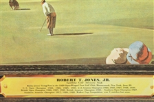 1945 Spalding Robert T. Jones Jr. Hall of Fame Series Advertisement - Excellent Condition