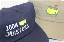 Augusta National Member Hat, 2004 Masters Hat, & Undated Masters Hat