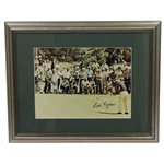 Ben Hogan Signed Original 1960 Masters Framed Photo JSA ALOA