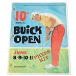 1967 10th Annual Buick Open Press Kit Program - Julius Boros Winner