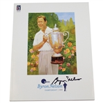 Byron Nelson Signed 2003 Byron Nelson Championship Program JSA ALOA