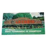 1980 Mony Tournament of Champs Program Signed by 27 with Seve, Floyd, etc JSA ALOA