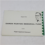 1958 Tournament of Champions at Desert Inn CC Program - Depicts Palmer as Masters Champ