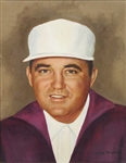 Doug Ford Original Oil Painting Hung at Green Jacket Restaurant In Augusta
