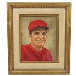 Bob Goalby Original Oil Painting Hung at Green Jacket Restaurant In Augusta