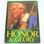 Arnold Palmer Signed 1995 Ryder Cup Guide "Honor & Glory" JSA ALOA