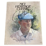 Payne Stewart Mint 10 Signature on 1991 MCI Heritage Classic Program JSA ALOA