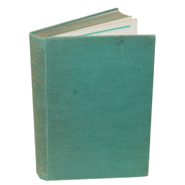 1935 Letters to the Secretary of a Golf Club Book Signed by George Nash JSA ALOA