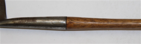 George Nicoll Mashie Niblick - Hand Stamp - Light Head Markings