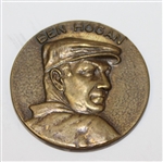Ben Hogan Signed 'Power Golf' Page with Ben Hogan Medal JSA ALOA