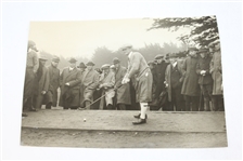 Willie Hunter Signed Cut with 1922 Original Wire Photo JSA ALOA