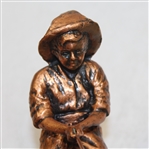 Pinehurst Country Club Putter Boy on Sundial Statue