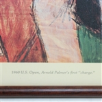 1966 Elldor '1960 U.S. Open, Arnold Palmer's first Charge' Picture - Framed