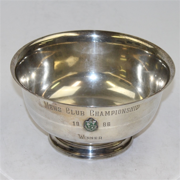1966 Everglades Club Mens Club Championship Winner Bowl - Sterling Silver
