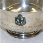 1962 Everglades Club Men's Club Championship Runner Up Bowl - Sterling Silver