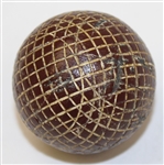 1890's No Name Red Gutta Golf Ball