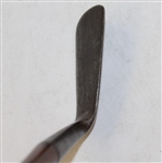 Circa 1910 James Braid Smooth Faced Mashie - with Information Packet