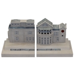 Royal & Ancient Clubhouse Bookends - Unused and in Original Box
