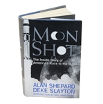 Alan Shepard Signed 'Moon Shot: Inside Story of America's Race to the Moon' Book JSA ALOA