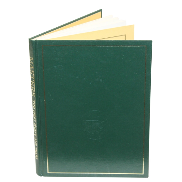 The Masters: The First Forty One Years Book - 1978