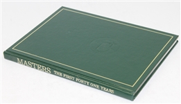 'The Masters: The First Forty One Years' Book - 1978