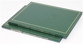 1978 & 1979 Masters Annual Books - Gary Player & Fuzzy Zoeller