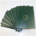1990-1999 Masters Annual Books - Missing 1997 & 1998