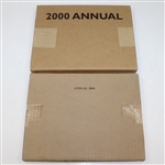 2000, 2001, & 2004 Masters Annual Books 