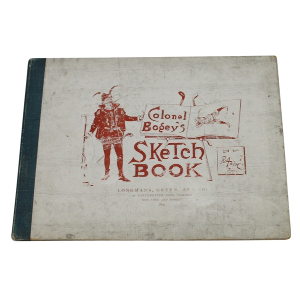 1897 Colonel Bogey Sketch Book - Longmans Green and Co.