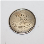Sterling Silver 1893 Derbyshire Golf Club Medal - JOHN ROTH COLLECTION
