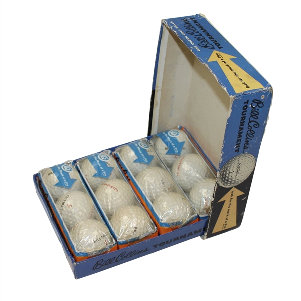 Bill Collins Signature Vintage Golf Balls- Dozen - JOHN ROTH COLLECTION