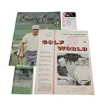 Assorted Publications- 1958 Golf World, 1966 Country Club Review, Pocket Golf Guides