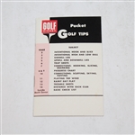 Assorted Publications- 1958 Golf World, 1966 Country Club Review, Pocket Golf Guides