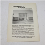 Women's Titleholders Golf Championship Programs at Augusta Country Club- 1962, 1965, 1966