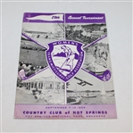 Trio of Women's Amateur Tournament Programs- Western Amateur, Trans-Mississippi, Illinois State