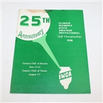 Trio of Women's Amateur Tournament Programs- Western Amateur, Trans-Mississippi, Illinois State