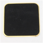 Augusta National Brass and Leather Coaster