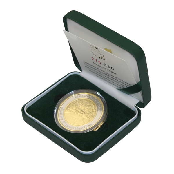 2016 Masters Tournament Commemorative Coin- Magnolia Lane